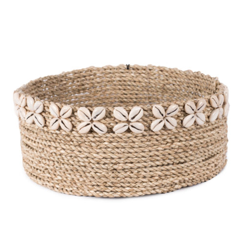 Round Seagrass Basket (L)  MSP-011